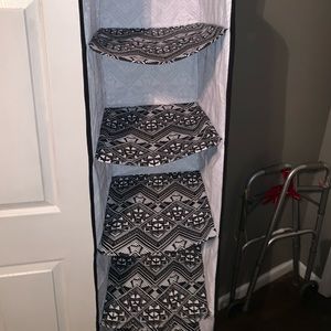 Victoria Secret Pink closet hanging storage